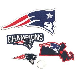 Patriots Patch Iron On New England NFL Patches DIY